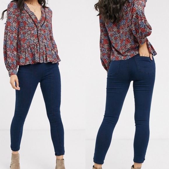 Free People Denim - Free People Feel Alright skinny jeans